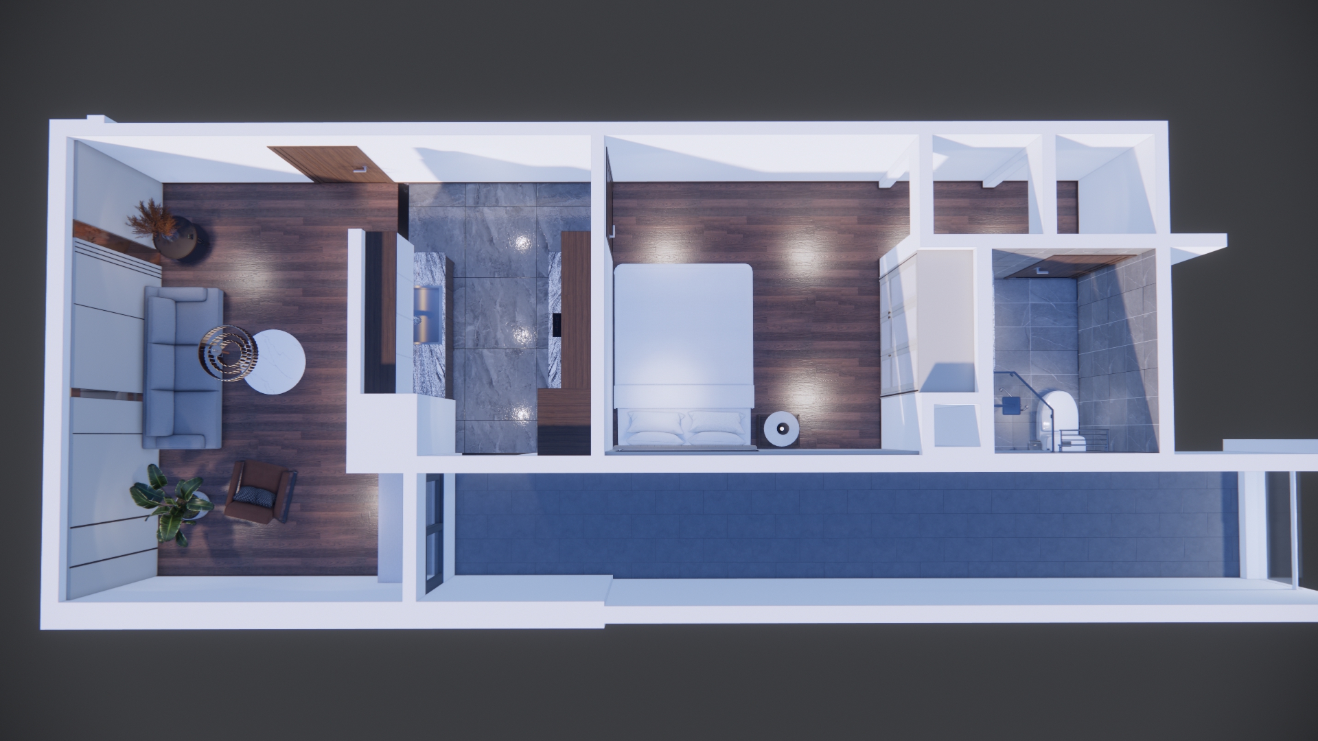 ONE BEDROOM PREMIER (DBL)